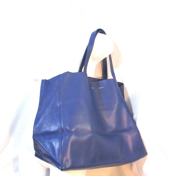 Celine Handbags - NEW CELINE HORIZONAL CABAS LUGGAGE COBALT Tote Bag